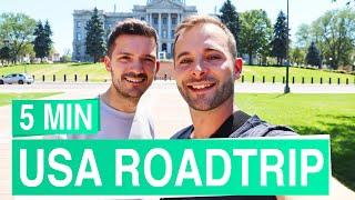 USA Roadtrip in 5 Minutes - From Denver to Las Vegas 