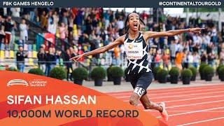 Sifan Hassan smashes 10,000m world record | FBK Games Hengelo