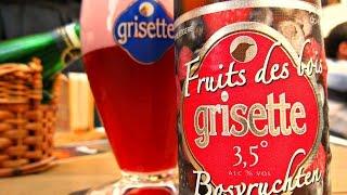 Бельгийское фруктовое пиво Гризетте (Grisette) 18+