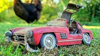 Restoration 1954 Mercedes 300SL V12 upgrade