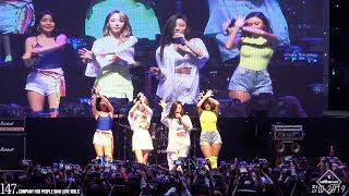 MAMAMOO full Starry Night 마마무 전체 별이빛나는밤 190919 BY 147Company 수원여자대학교축제 직캠 fancam