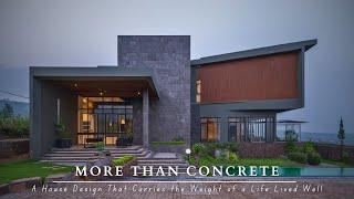 More Than Concrete: A House Design That Carries the Weight of a Life Lived Well