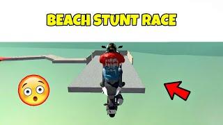 IBD 3D : NEW STUNT RACE TRACK  ON THE BEACH