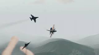 3 Iranian fighter jets crash and burn after fighting with Israeli fighter jets in Middle East sky