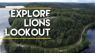 Explore Lions Lookout Huntsville Ontario by Drone | August 2020