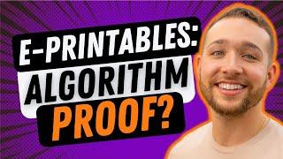 E-Printables: Algorithm-Proof Success | Cody Berman | DS501 |  Doug.show