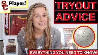 Volleyball Tryouts: Advice From USC Libero | Victoria Garrick