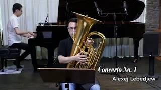 ALEXEJ LEBEDJEW: Concerto No. 1 for Tuba and Piano