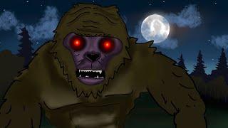 TRUE Bigfoot horror story Animated | scary stories animated | cryptid stories animated