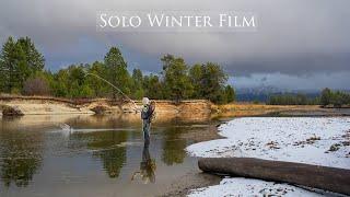 Winter Fly Fishing on the MOST REMOTE Stream!