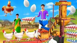 மந்திர கோழி இயந்திரம் - Magical Chicken Machine Story | 3D Animated Tamil Moral Stories | Maa Maa TV