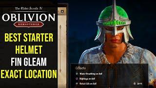 How To Get Fin Gleam Helmet (EASY QUEST STARTER EQUIPMENT) & EXACT LOCATION IN Oblivion Remastered