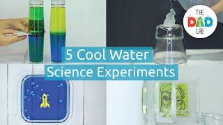 5 Cool Water Science Experiments to Try at Home