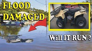 Submerged for 2 Weeks! Resurrecting a Dead ATV! - Will it Run?