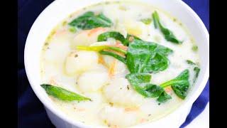 Copycat Olive Garden Chicken Gnocchi Soup Recipe