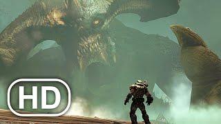 Doomguy Releases Dark Lord Scene 4K - Doom Eternal The Ancient Gods DLC