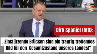 Dirk Spaniel (AfD): „Einstürzende Brücken sind ein trauriges Bild für den Zustand unseres Landes!“