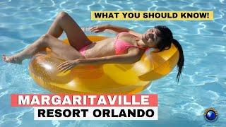 Tour Margaritaville Orlando Resort - Cottages, Waterpark, Shops & Food.  Should You Stay Here?