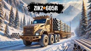 Is the Zikz 605R the Best Truck for Heavy Loads in SnowRunner 2024?