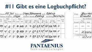 Pantaenius Videoblog #11 - Logbuchpflicht für Bootseigner