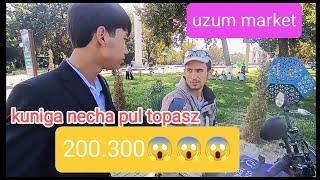 uzum market (куриер) dan intervyu