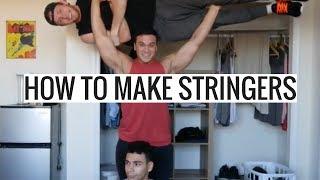 HOW TO MAKE STRINGERS AND CUT OFFS TO SHOW OFF YOUR GAINZ