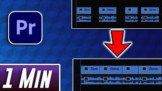 Premiere Pro : How to Delete All Gaps