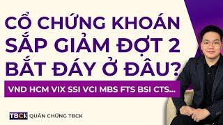 🟢 Cổ Phiếu Chứng Khoán Khi Nào Bắt Đáy? (HCM VND SSI VIX BSI CTS...) | Chứng Khoán Hôm Nay