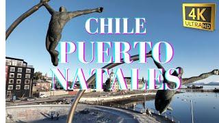 PUERTO NATALES, CHILE I PATAGONIA CHILENA I 4K AERIAL FOOTAGE 2023