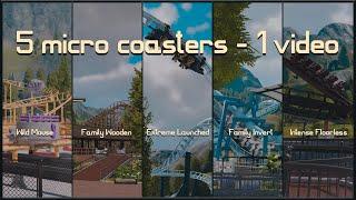 5 Micro Coasters - Planet Coaster 2