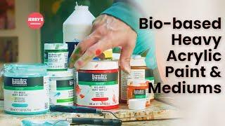 See Bio-Based Heavy Acrylics & Mediums in action!