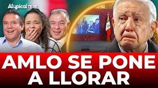 El OSO de AMLO: LLORA en su ÚLTIMA MAÑANERA y DESATA las BURLAS