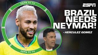 HAS BRAZIL FALLEN? Herculez Gomez says they need Neymar  | ESPN FC