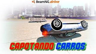 BeamNg Drive Capotando Carros em 4k