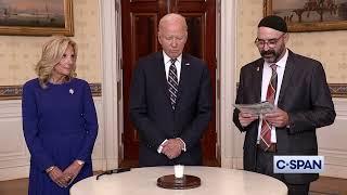 President Biden Marks October 7, 2023 Hamas Attack Anniversary at the White House.