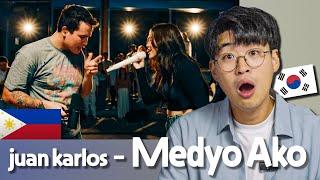 Korean's First Time Listening to Filipino Live Performance (ft. juan karlos - Medyo Ako [Reaction]