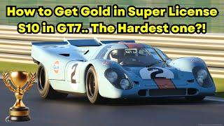 Getting Gold in Gran Turismo 7’s Super License S10 Was Something… (Time Attack Tips & Tricks)