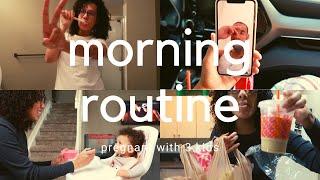 Morning Routine PREGNANT with THREE KIDS! | The McCree Lifestyle