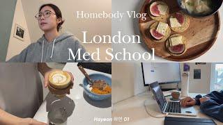 Homebody Med Student vlog | Chit-chat, Life updates 런던 의대생 브이로그