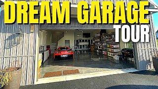 ALL CAR ENTHUSIASTS DREAM GARAGE/SHOP! FULL TOUR OF THE MOST INSANE GARAGE/SHOP!