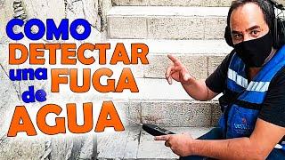 ► Como DETECTAR una FUGA DE AGUA en CASA BAJO el PISO con GEOFONO