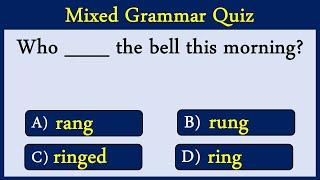 Mixed English Grammar Quiz 62:  Can You Score 10/10 In This Quiz?