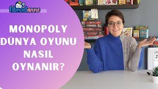 Monopoly Dünya Turu  Kutu Oyunu Nasıl Oynanır? #monopoly #boardgames #eğlence #uno