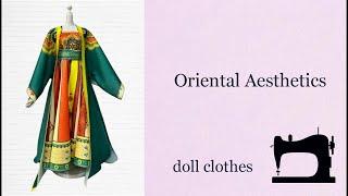 【Oriental Aesthetics】Fashion Design Kit-Creativity DIY-Han-style clothing #sewing #dollclothes