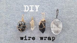 DIY Wire Wrap Gemstones Without Holes