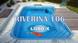 Композитный бассейн Compass Pools Riverina 106