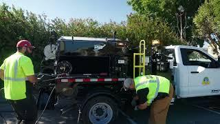 City of San Bruno Pothole Patch Truck