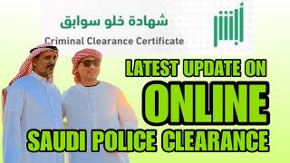 ONLINE SAUDI POLICE CLEARANCE VIA ABSHER | LATEST UPDATE AS OF FEBRUARY 23, 2024