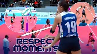 Volleyball Respect Moments | H3ad Shots | Turkey Women's Volleyball League 2022