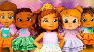 Baby Alive Official  Five Little Princesses!  Kids Videos 